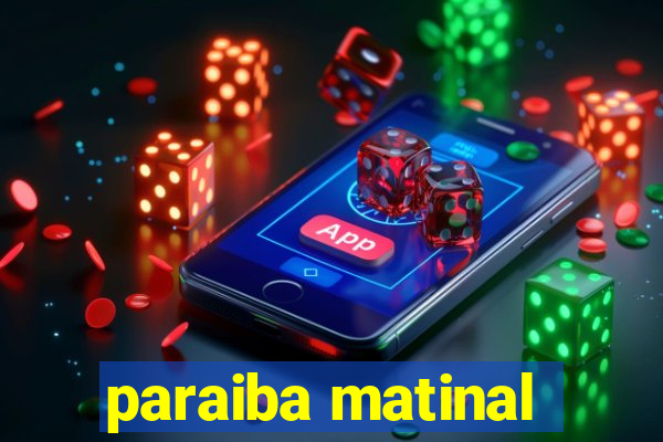 paraiba matinal